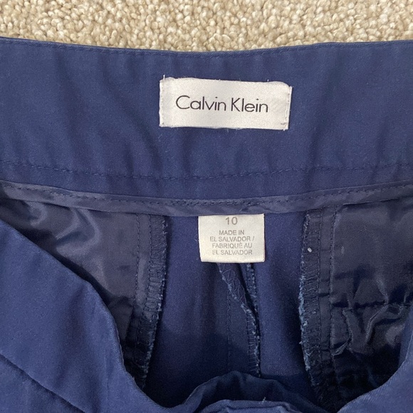 Calvin Klein Navy Dress Pant - Picture 3 of 6